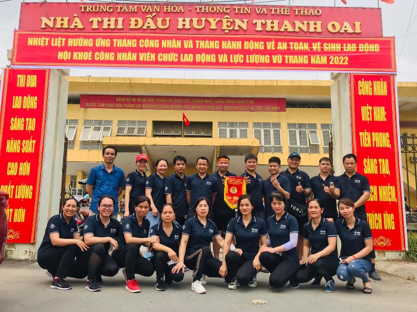Phúc Hưng tham gia các hoạt động tháng công nhân, tháng hành động về ATVSLĐ 2022 của huyện Thanh Oai